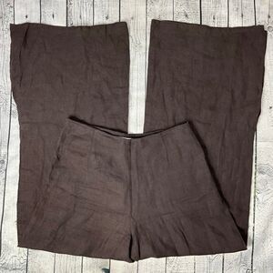 SARAH PACINI 100% Linen Pants